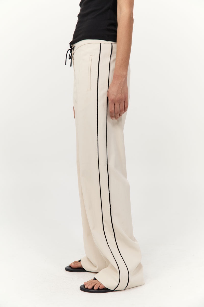 Tailored Track Pants - Putty - 3