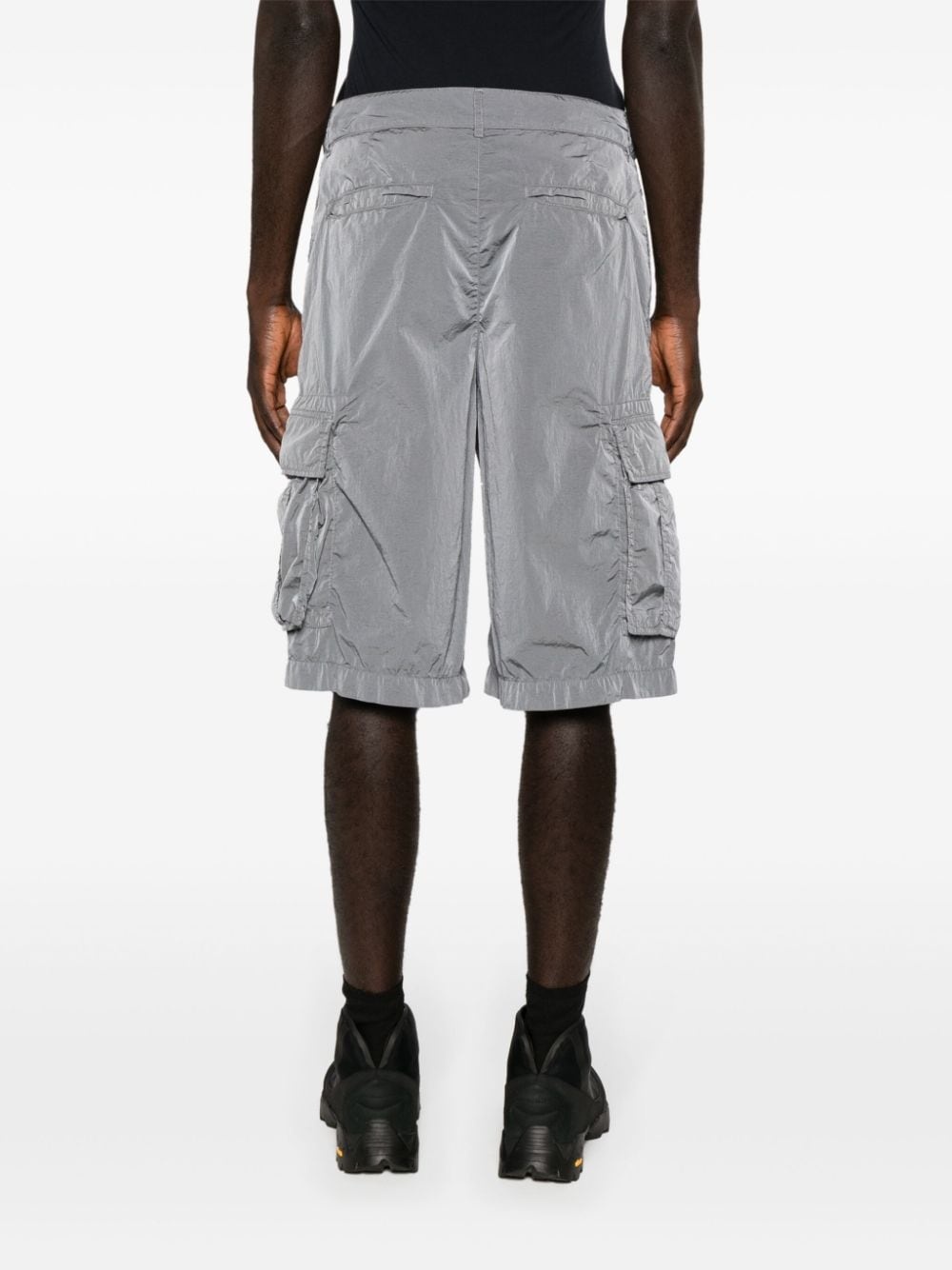 4G-embroidered cargo shorts - 4