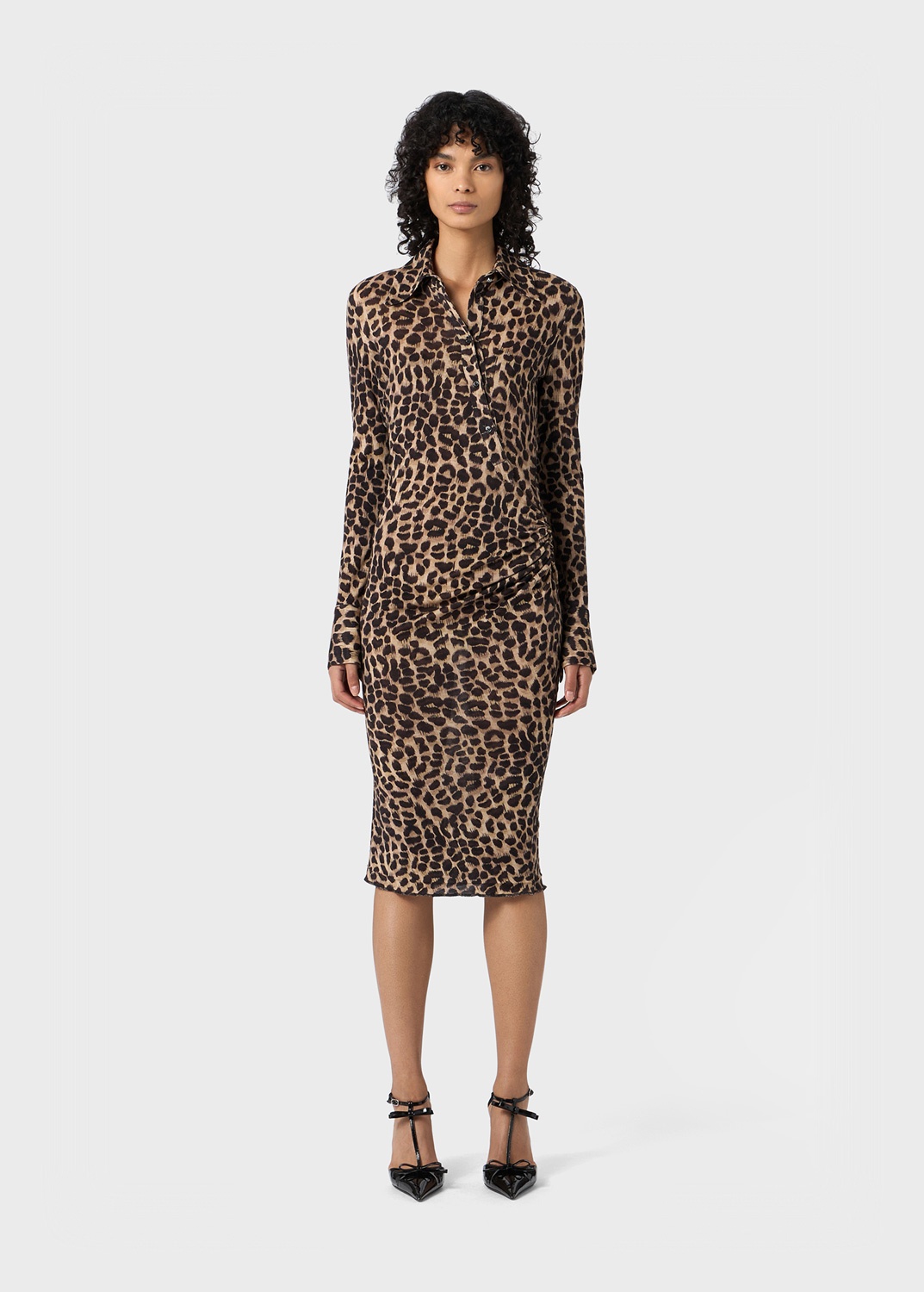 ANIMALIER PRINT JERSEY DRESS - 3