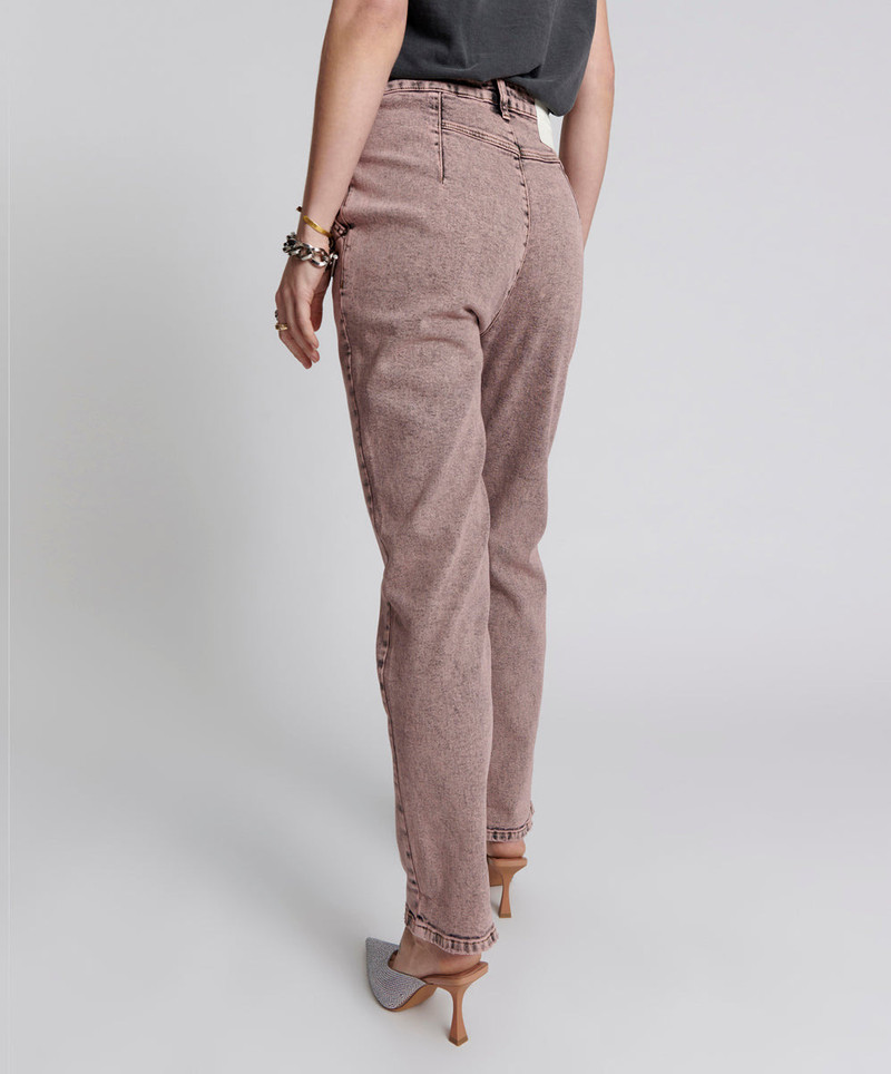 Streetwalkers High Waist Straight Leg Trouser Denim Jeans - Night Haze 4