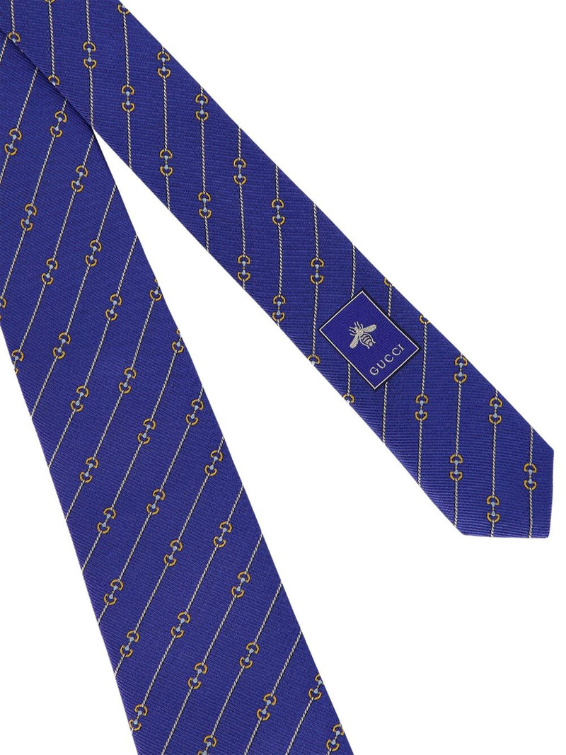GUCCI jacquard silk tie outlook