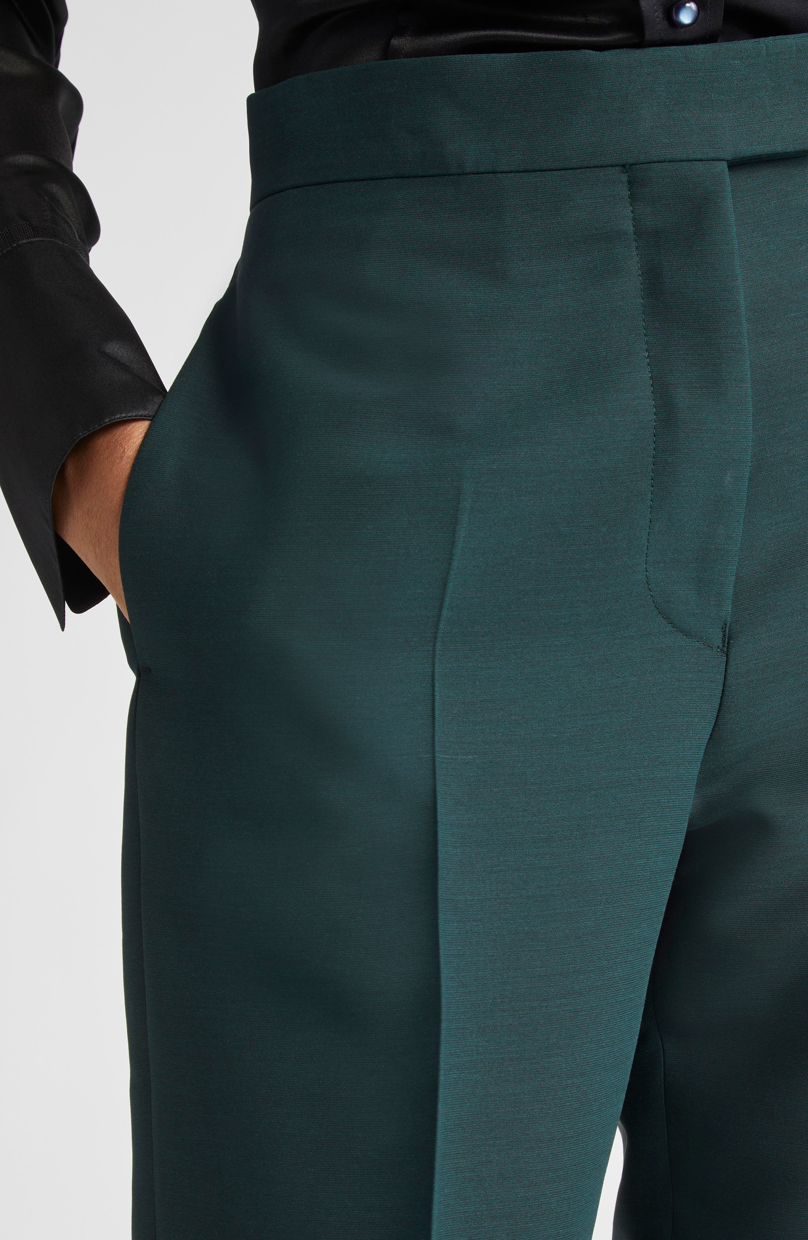 FERRAGAMO Knit Trousers in Moss at Nordstrom - 5