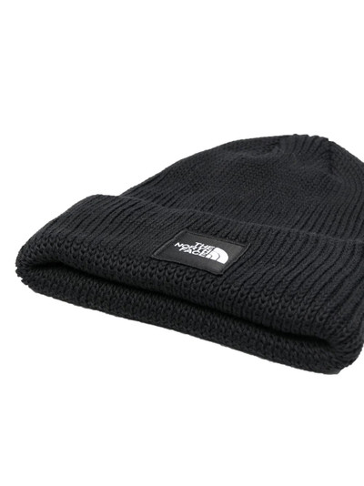 The North Face logo-patch beanie hat outlook