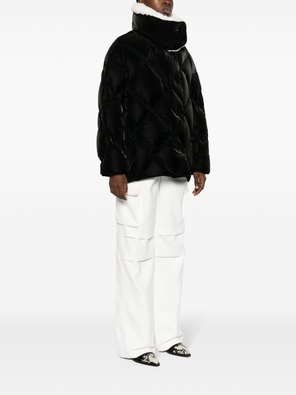 Shearling Queen padded jacket - 3