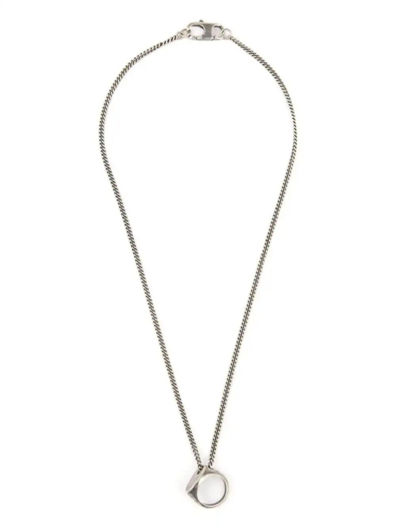 Numeric ring necklace 1
