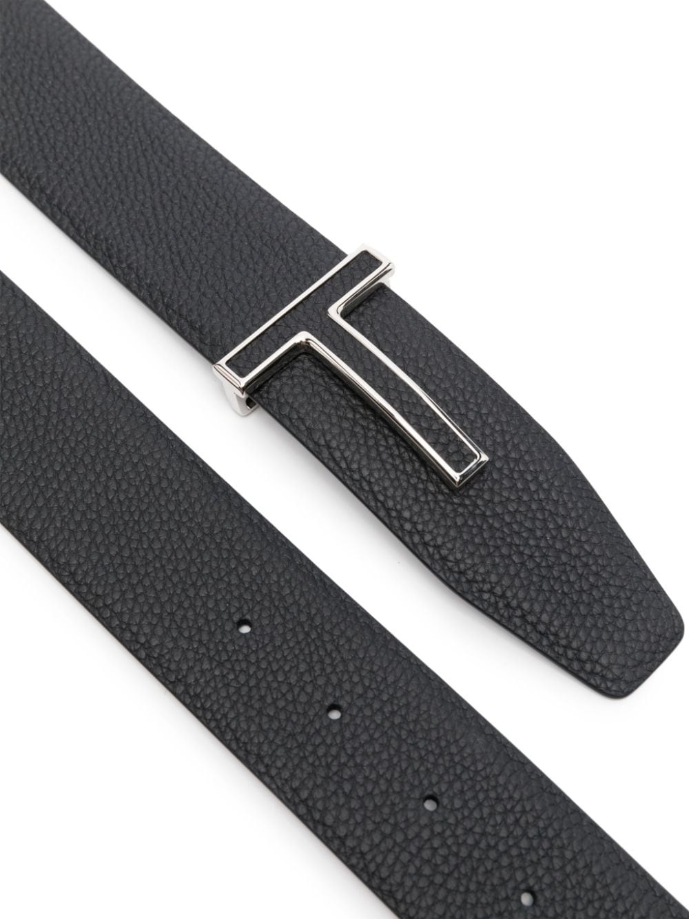 T-buckle leather belt - 2