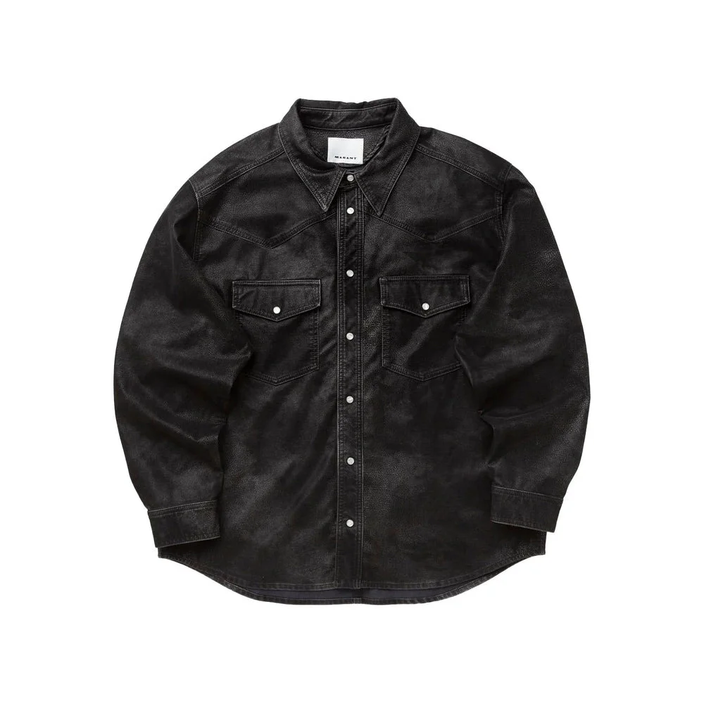 Isabel Marant Black Jackets - Shirt Jackets Men - 1