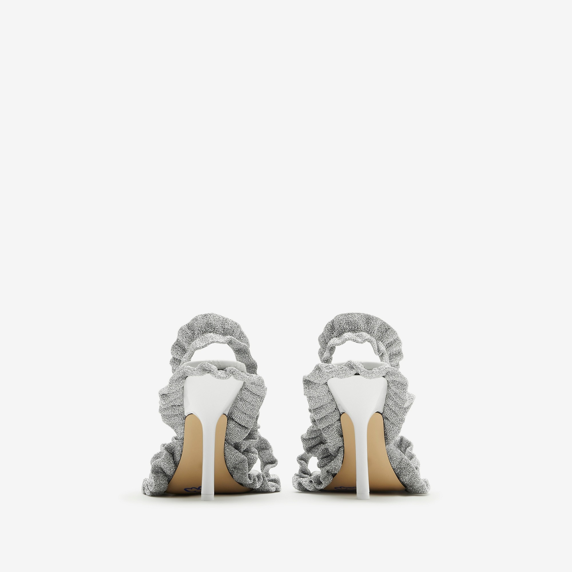 Metallic Ruff Sandals - 4