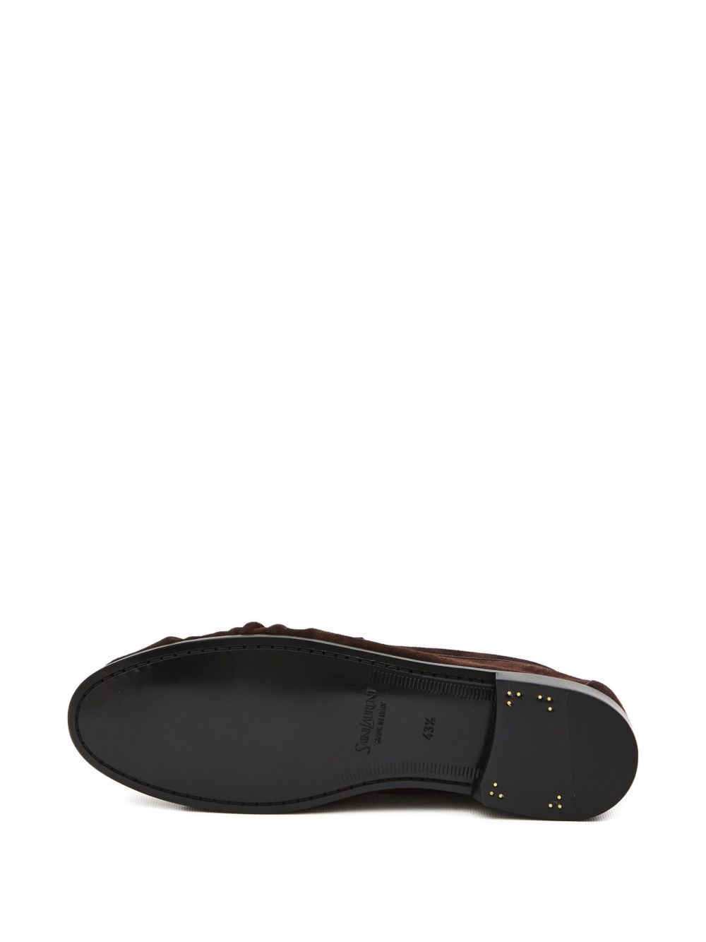 Cassandre-detail suede loafers - 5