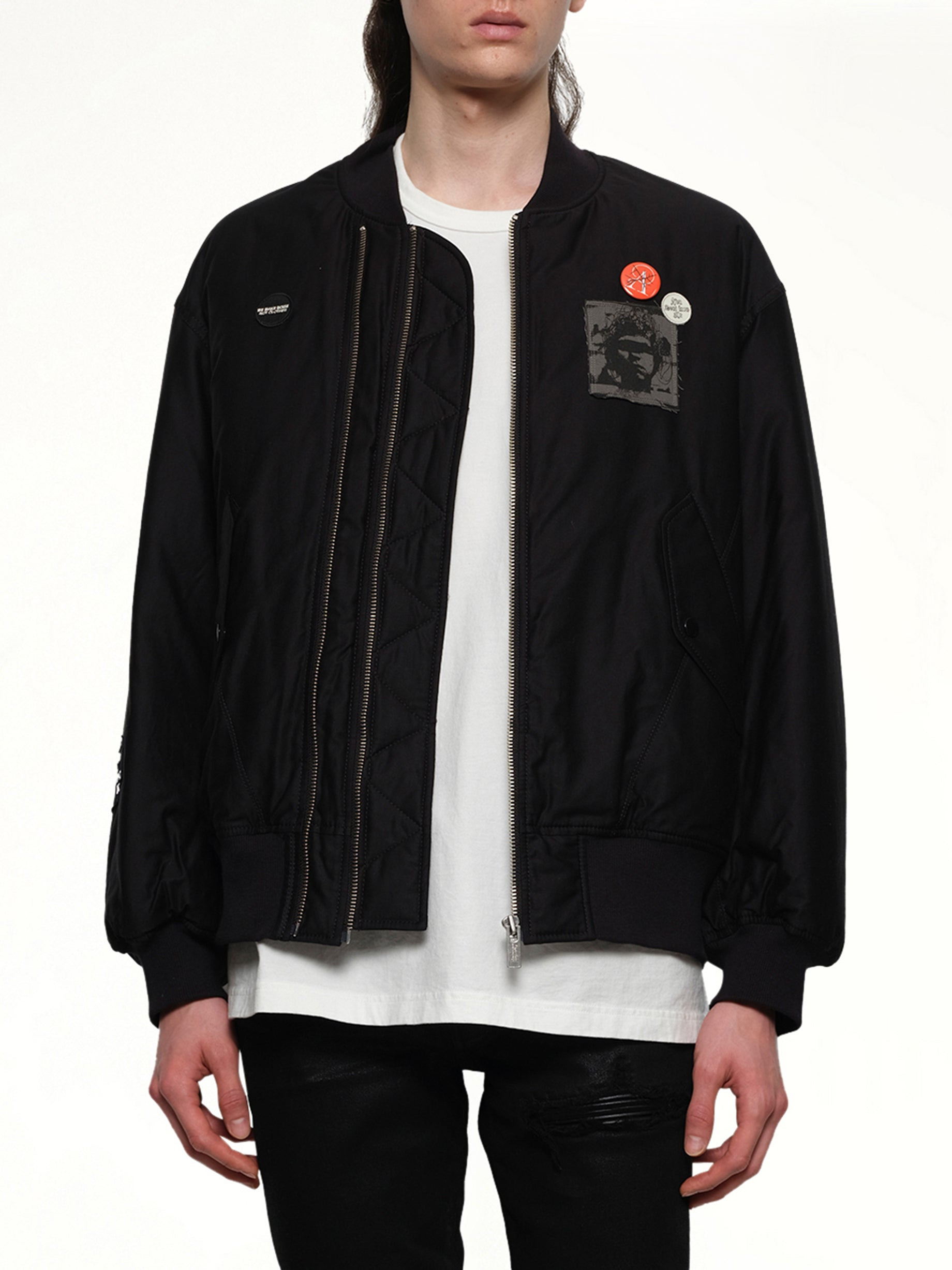 You Don'T Know Me Blouson in Black - 6