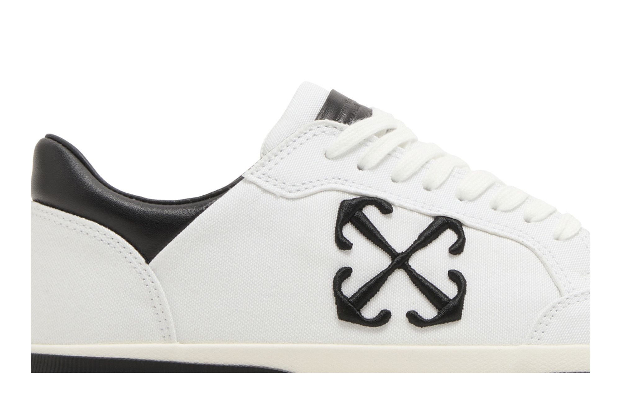 Off-White New Low Vulcanized 'White Black' - 2
