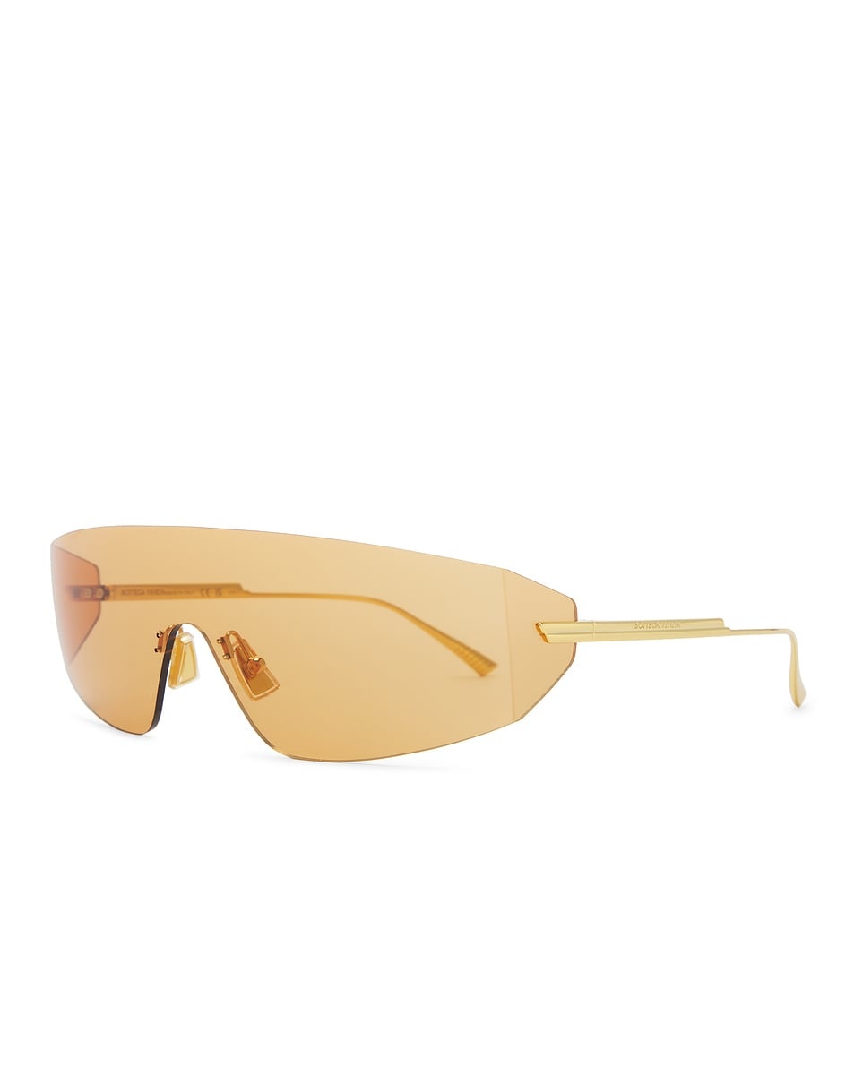 Light Ribbon Shield Sunglasses - 2