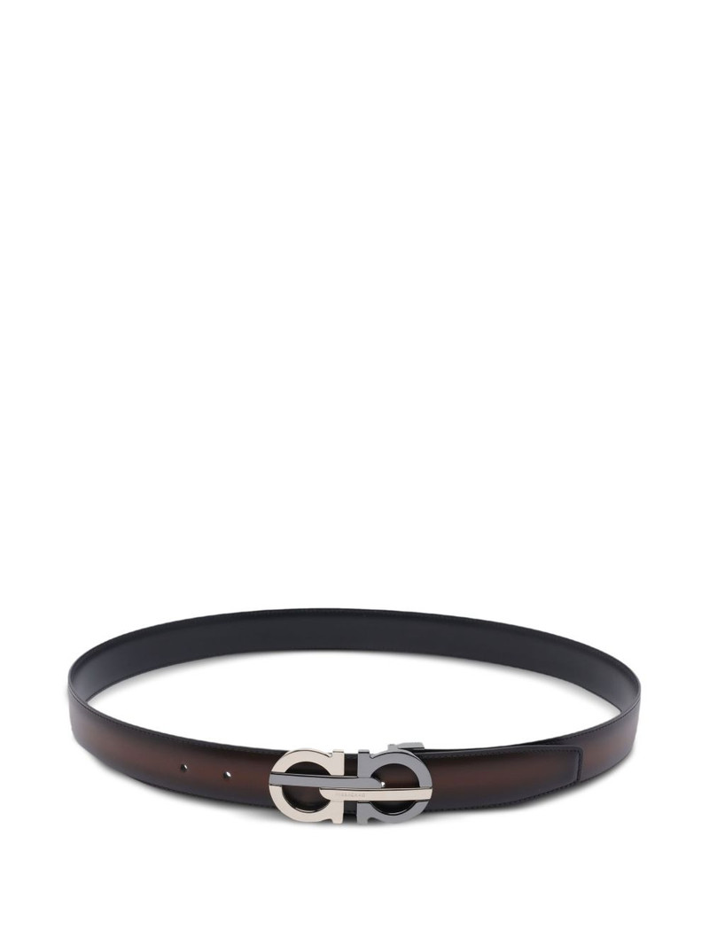 Gancini-buckle belt 1