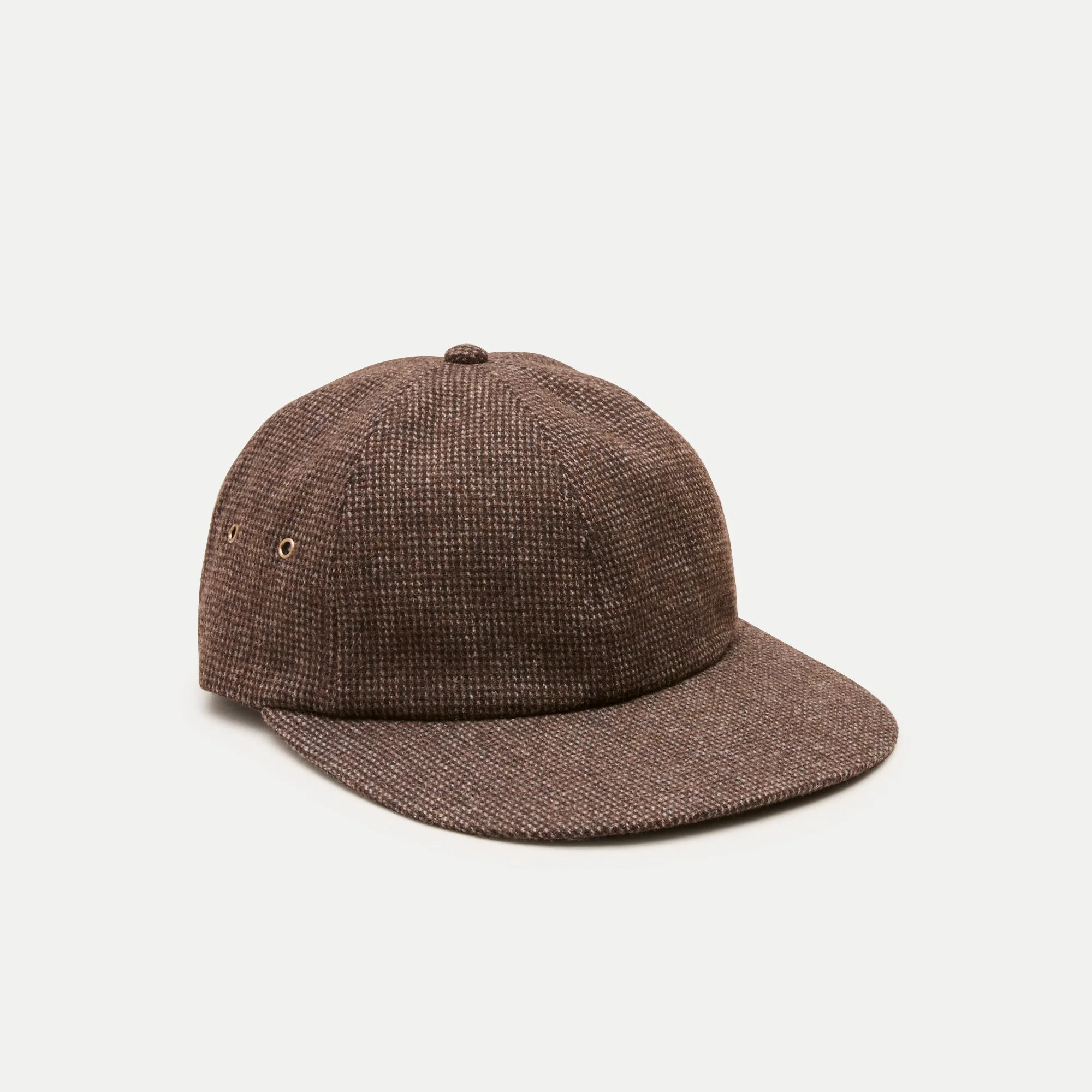 Walking cap in houndstooth wool - 1