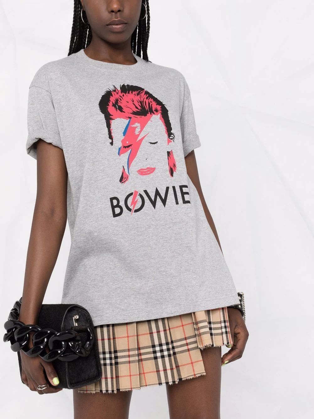 Bowie print cotton T-shirt - 5