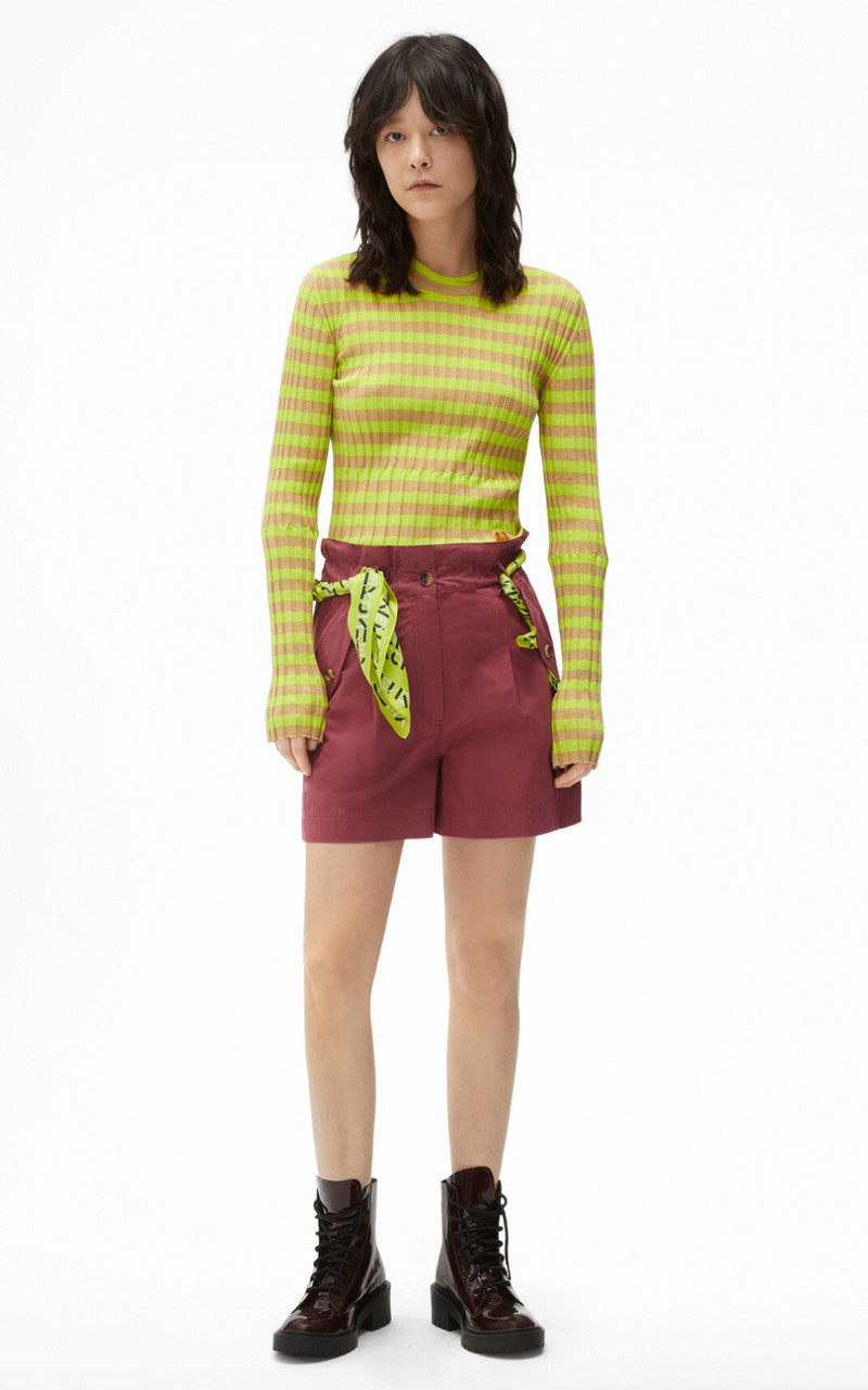 KENZO High-waisted shorts outlook
