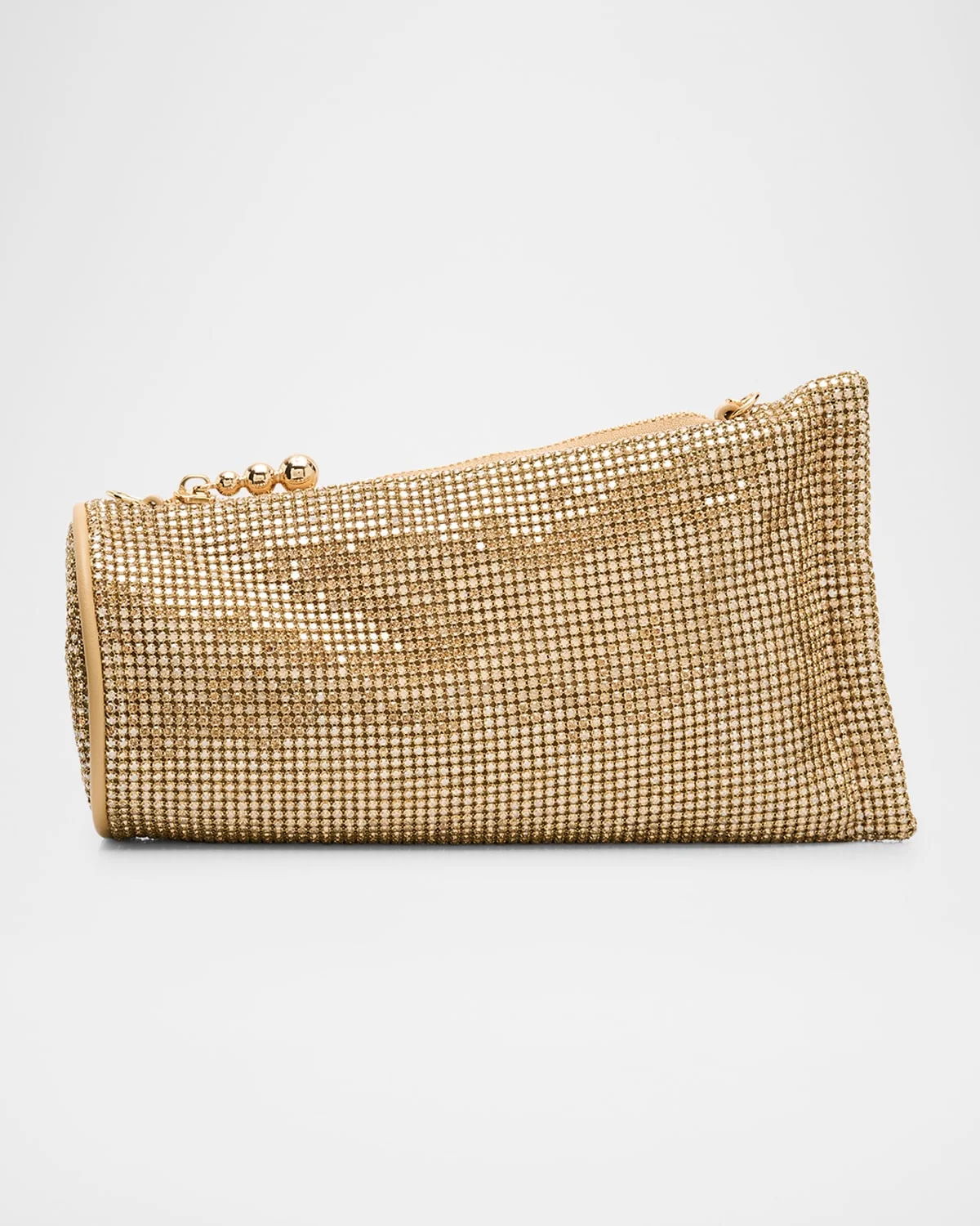 Viera Mesh Embellished Wristlet - 1