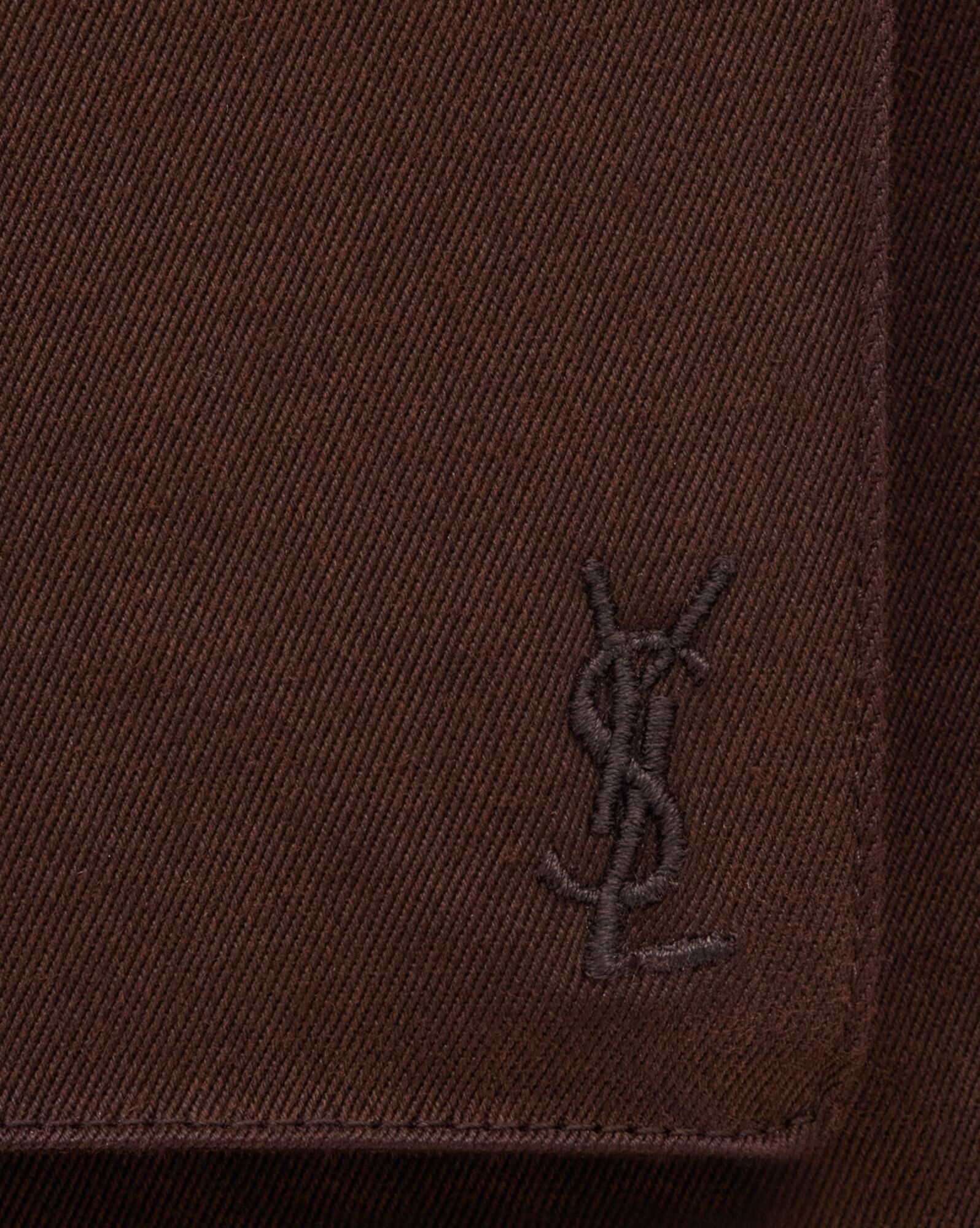 logo-embroidered straight trousers - 9