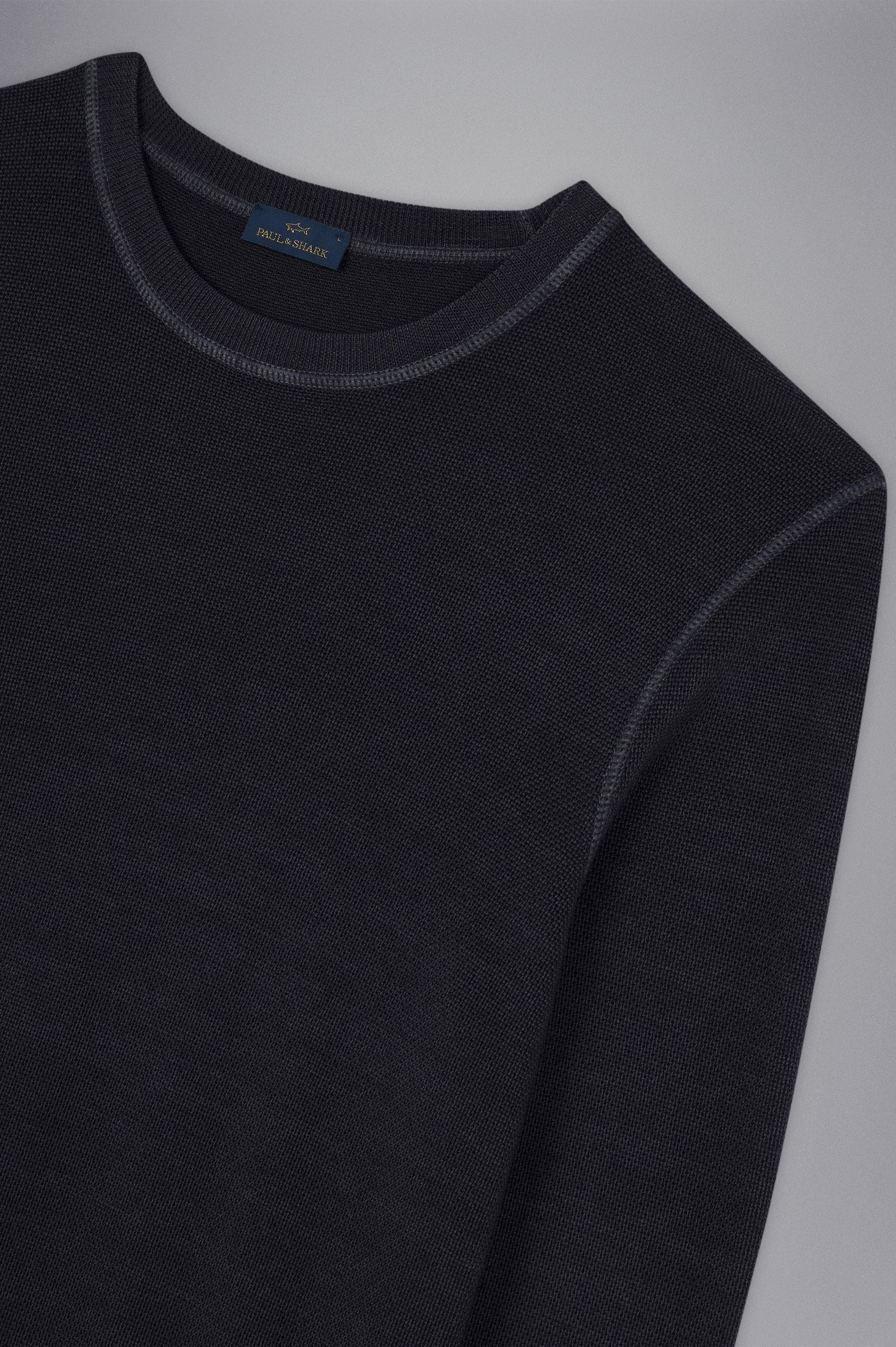 GARMENT DYED WOOL SWEATER - 5