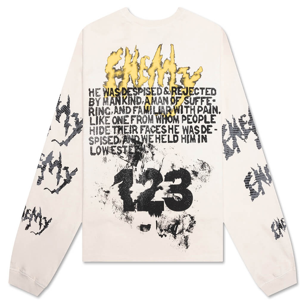 THEATRE CVA L/S TEE - VINTAGE WHITE - 2