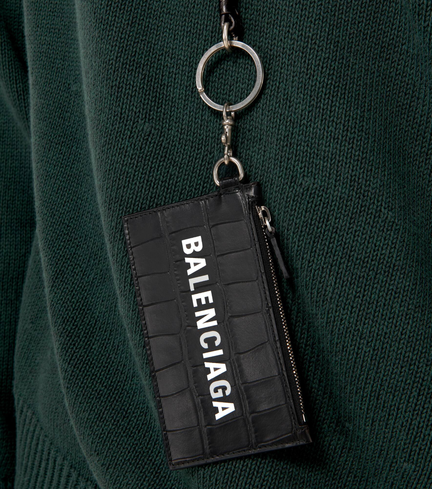 Cash card case on keyring - 3