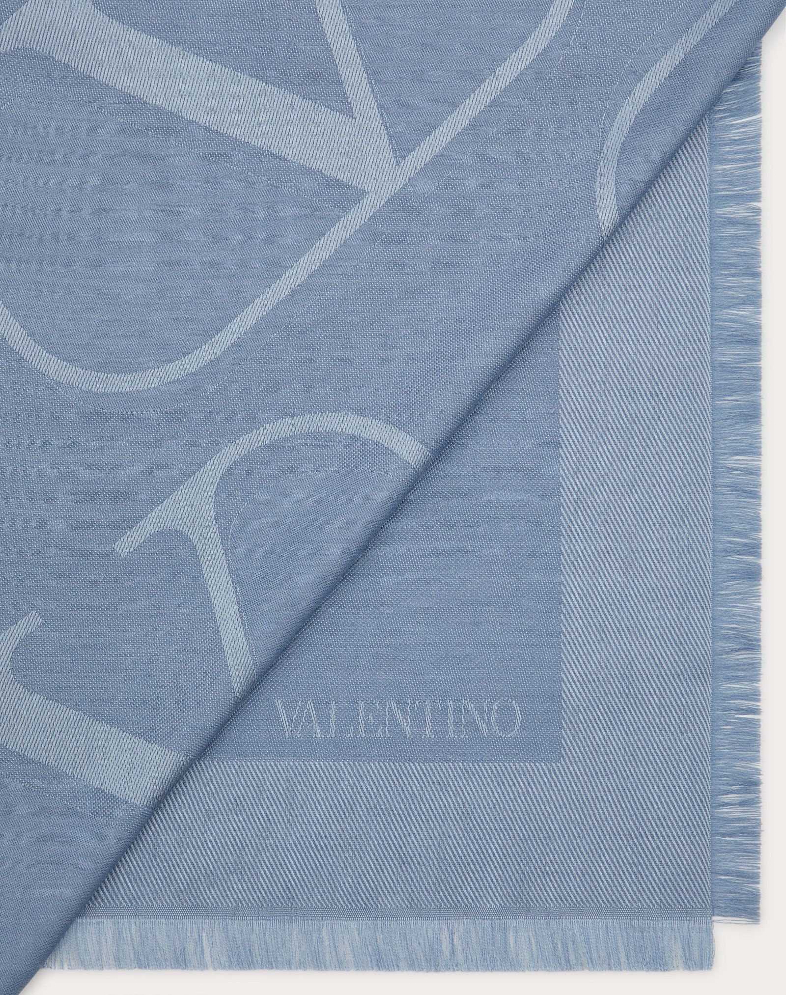 VLOGO shawl with lurex 140x140 cm / 55.1x55.1 in. - 3