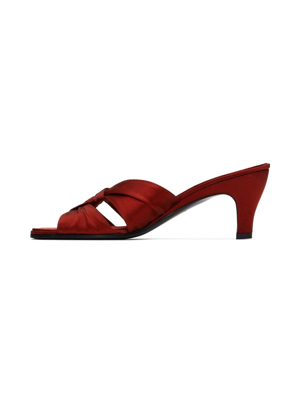 Red Soft Knot Pumps - 3