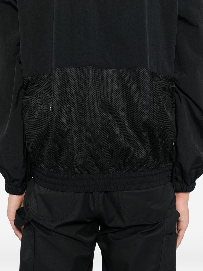 slogan-print jacket 5