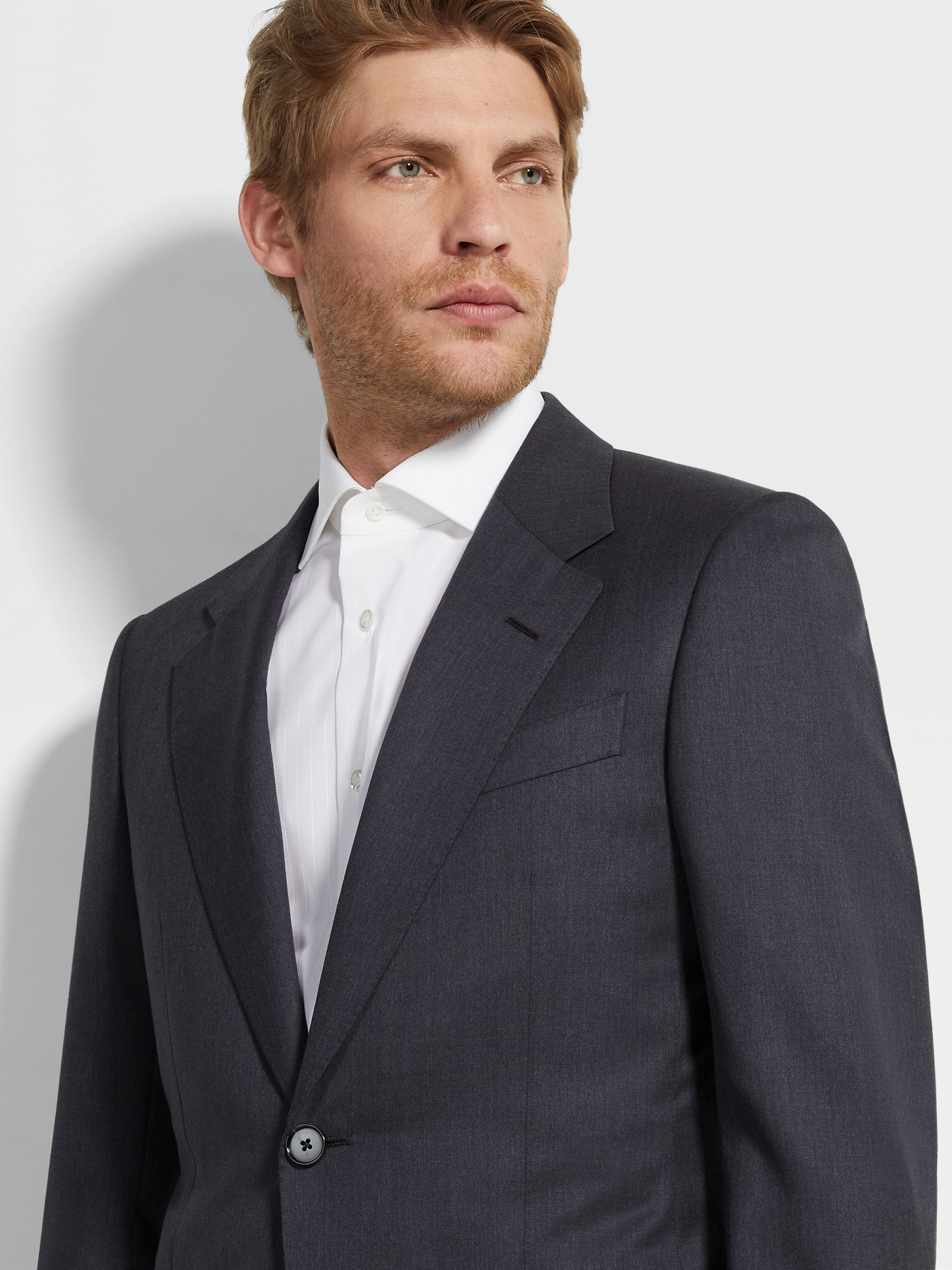 GREY CENTOVENTIMILA WOOL SUIT - 3
