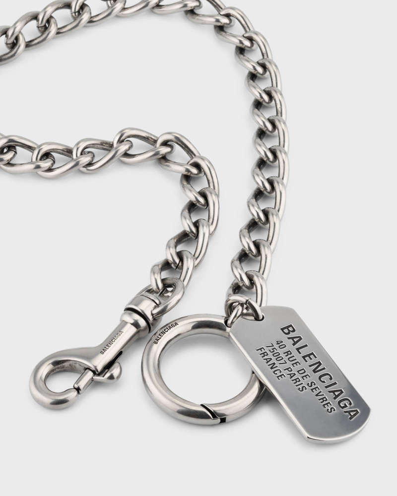 Tags Trouser Chain Necklace 4