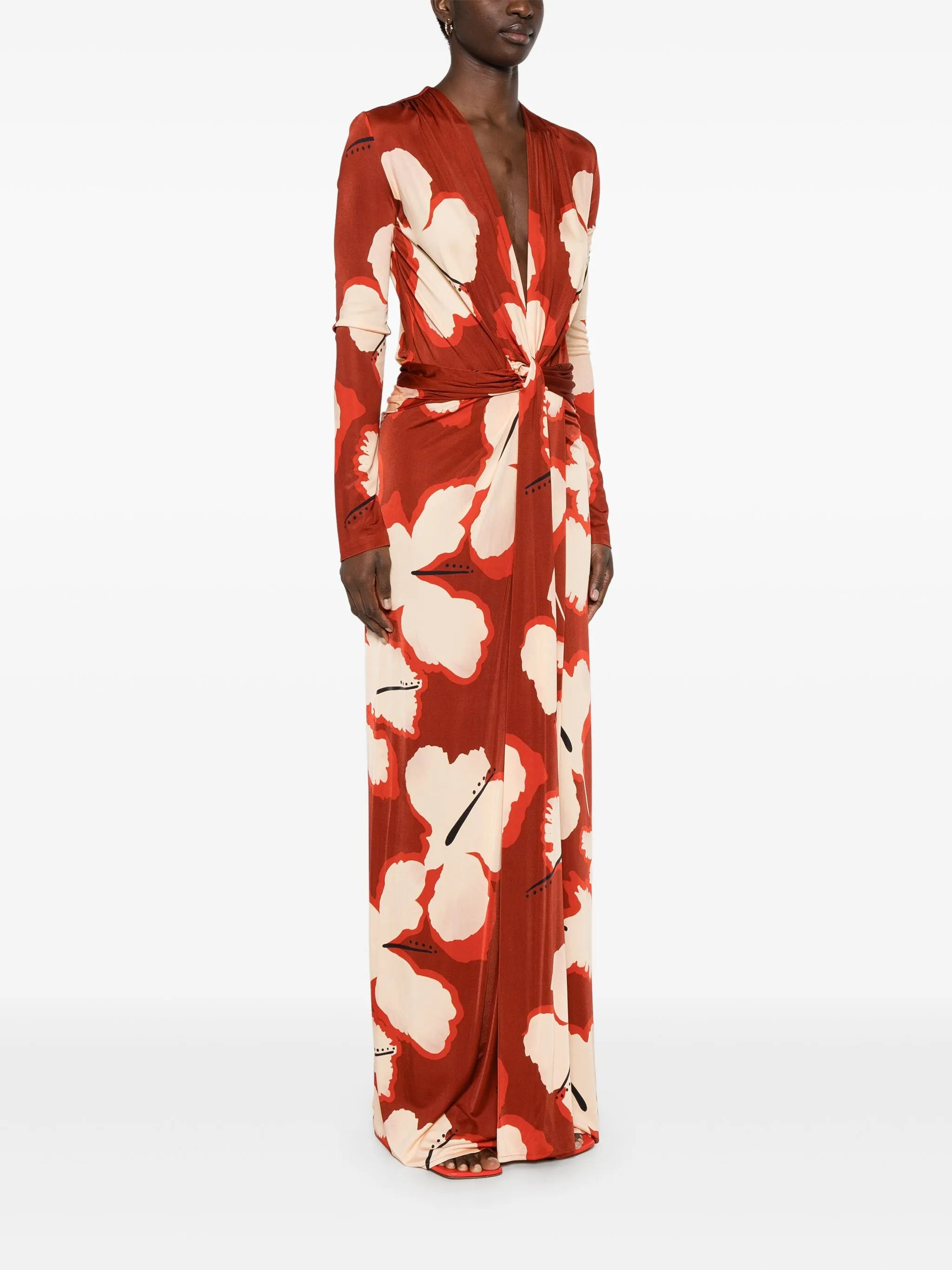 Coral Marino maxi dress - 3