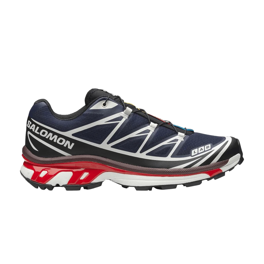 Salomon XT-6 Maritime 'Blue Black Fiery Red - 1