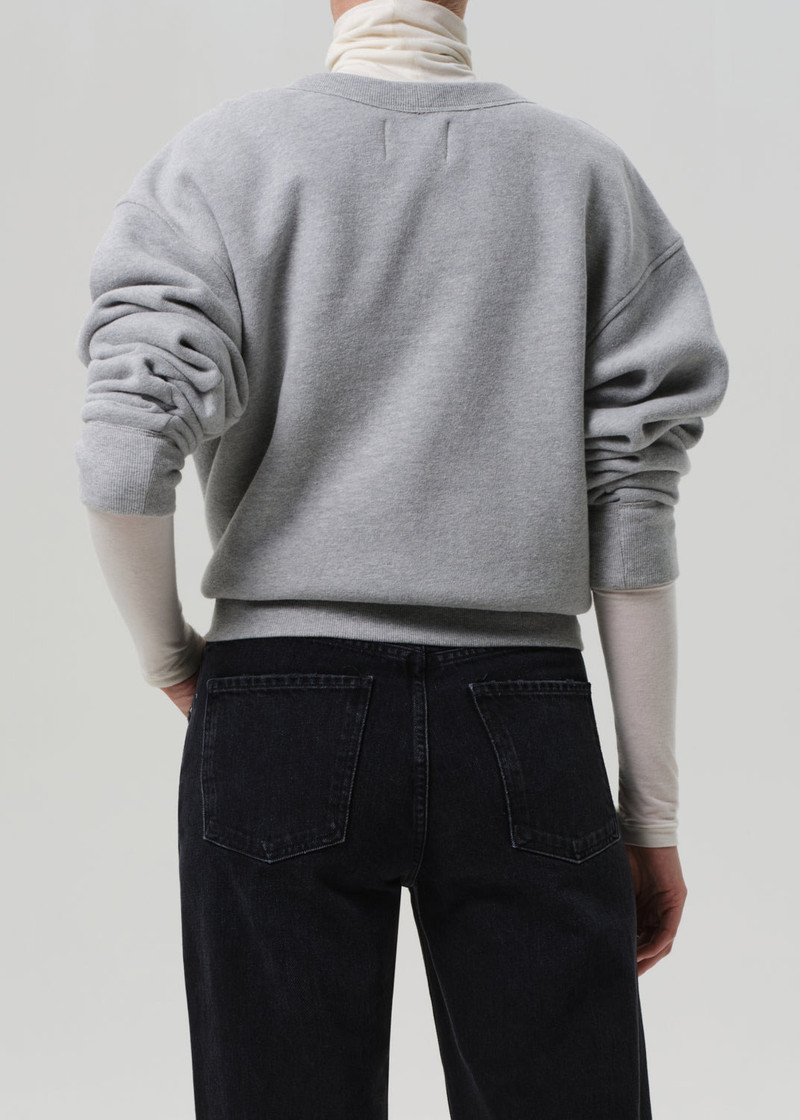 Vernata Pullover In Heather Grey 3