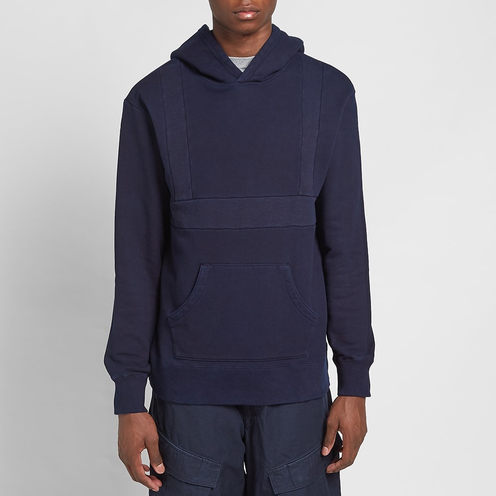 Blue Blue Japan Panel Hoody - 5