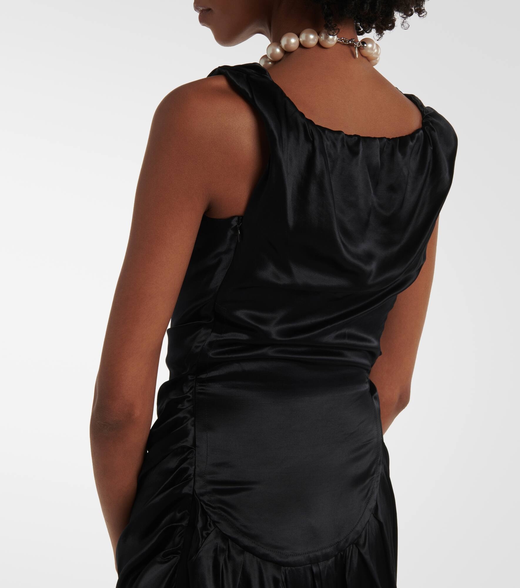 Ginny satin pencil dress - 6