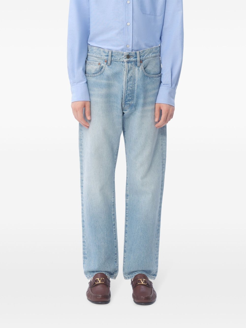 straight-leg jeans - 3