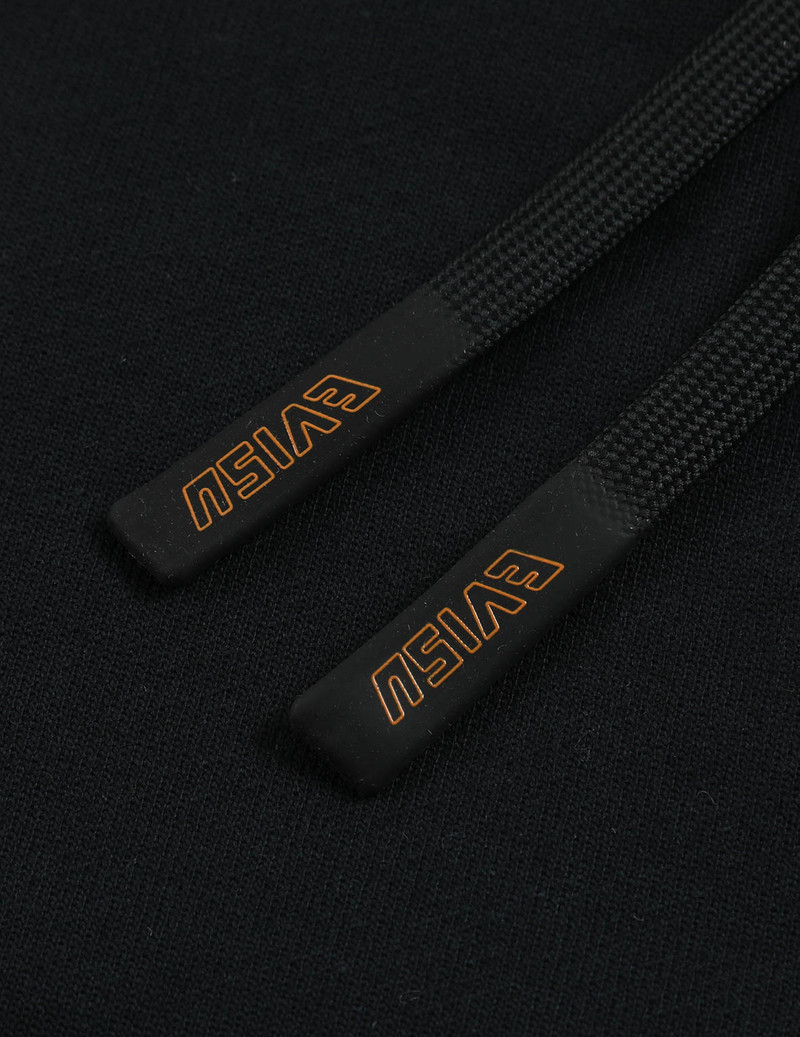 LOGO PRINT AND SEAGULL EMBROIDERY PATCHWORK SWEAT SHORTS 9