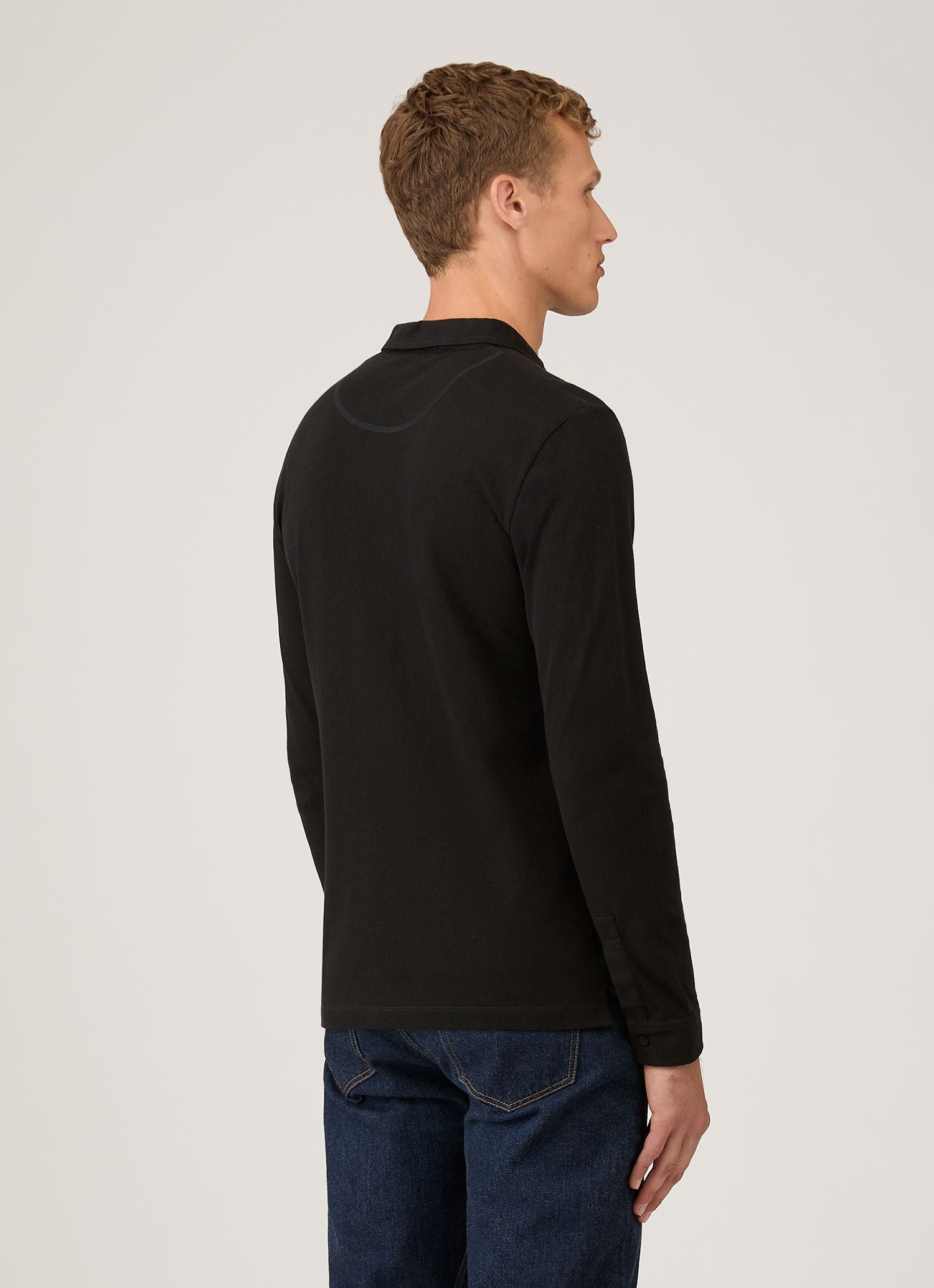 Riviera Long Sleeve Polo Shirt - 5