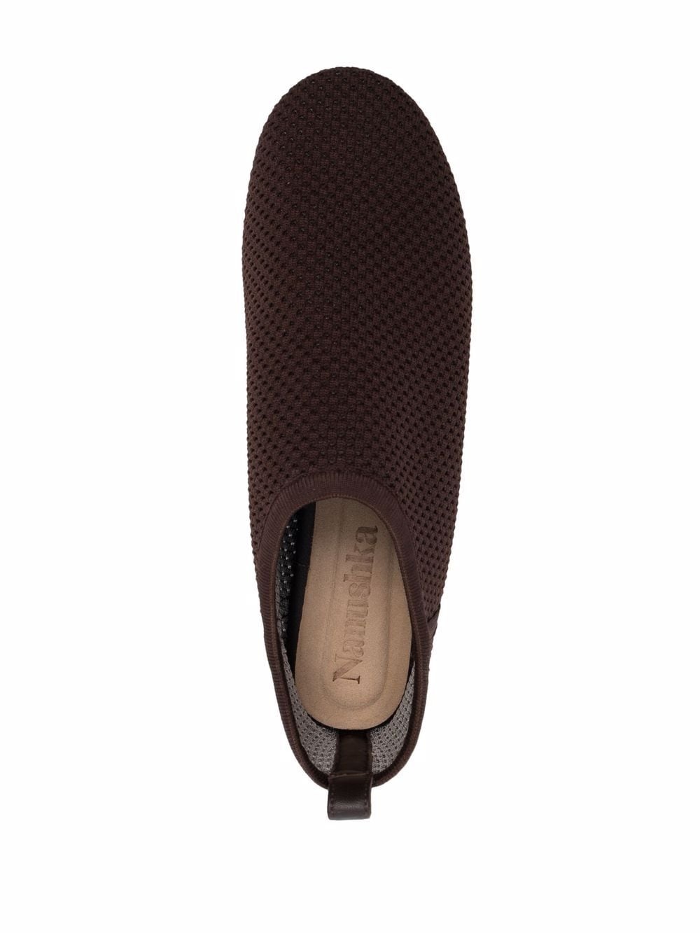 mesh-knit loafers - 4