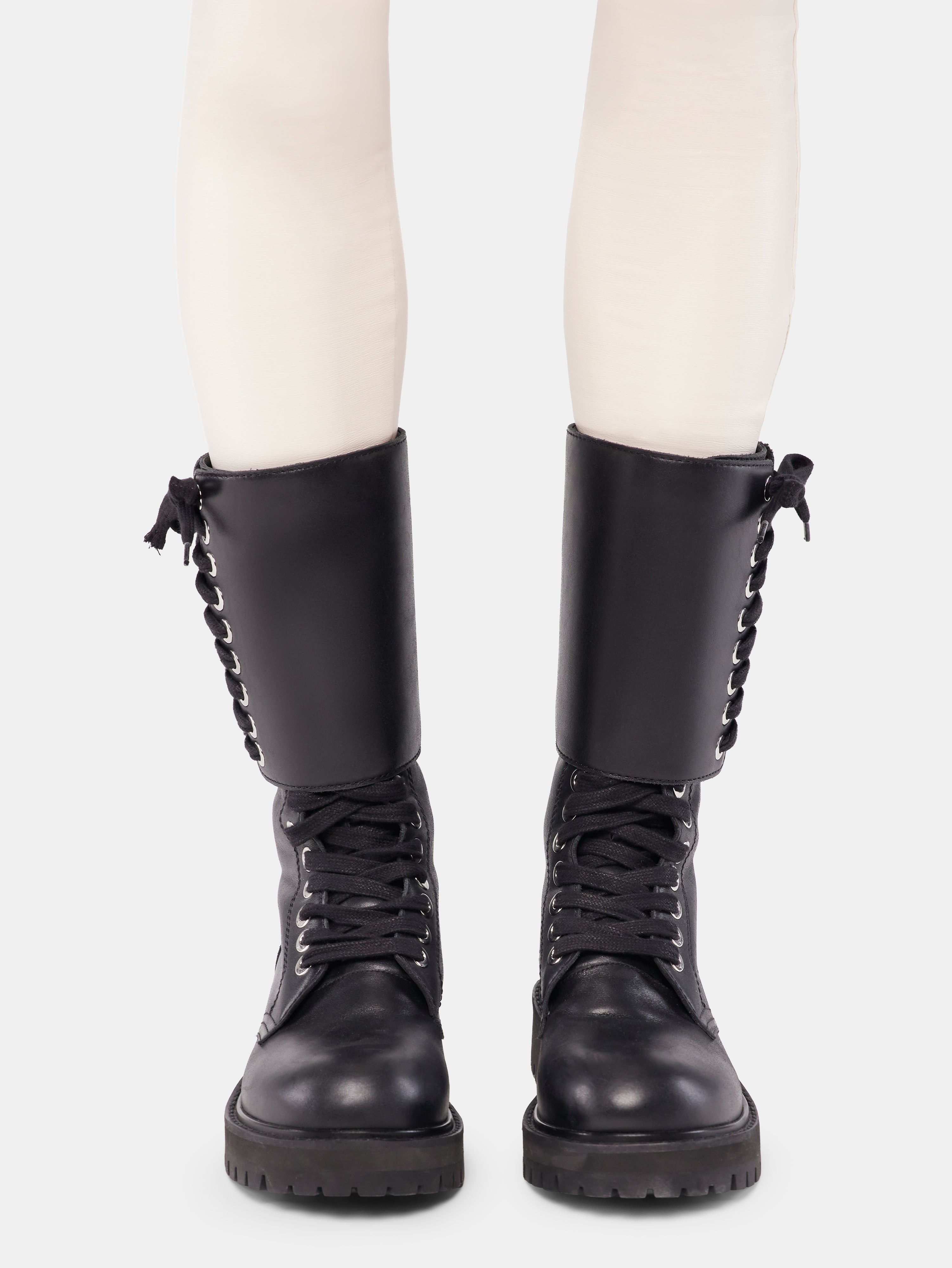 LEATHER BOOTS - 4