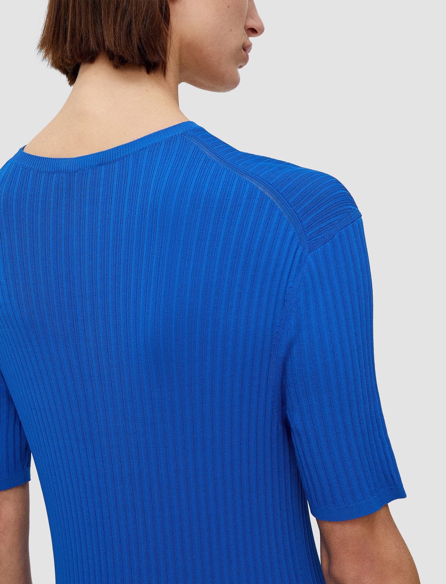 Viscose Ribbed Knitted Dress - 4