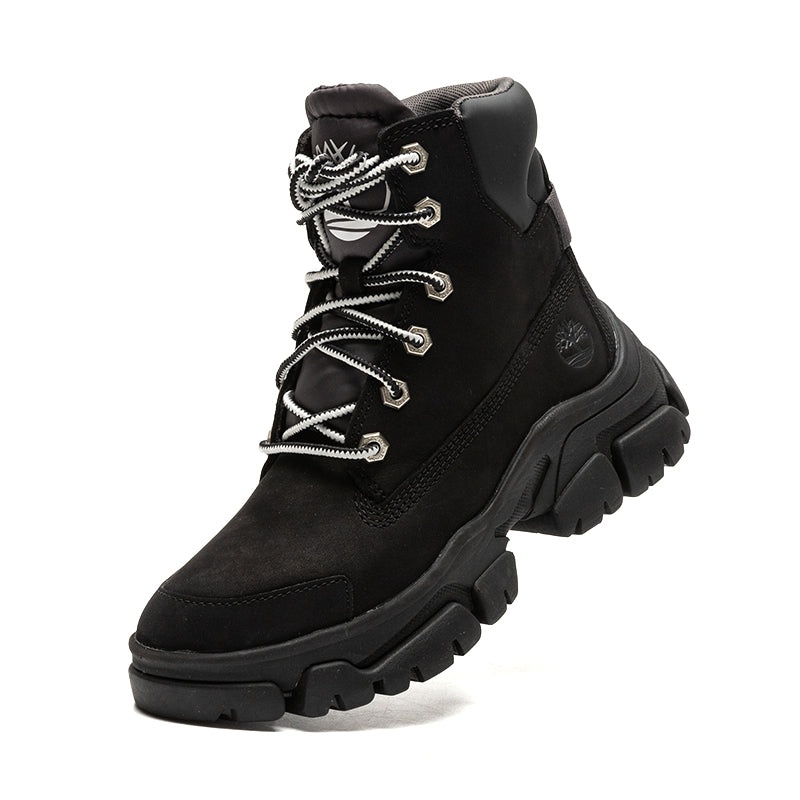 (WMNS) Timberland Adley Way Sneaker Boot 'Black Nubuck' A5XBG015 - 3