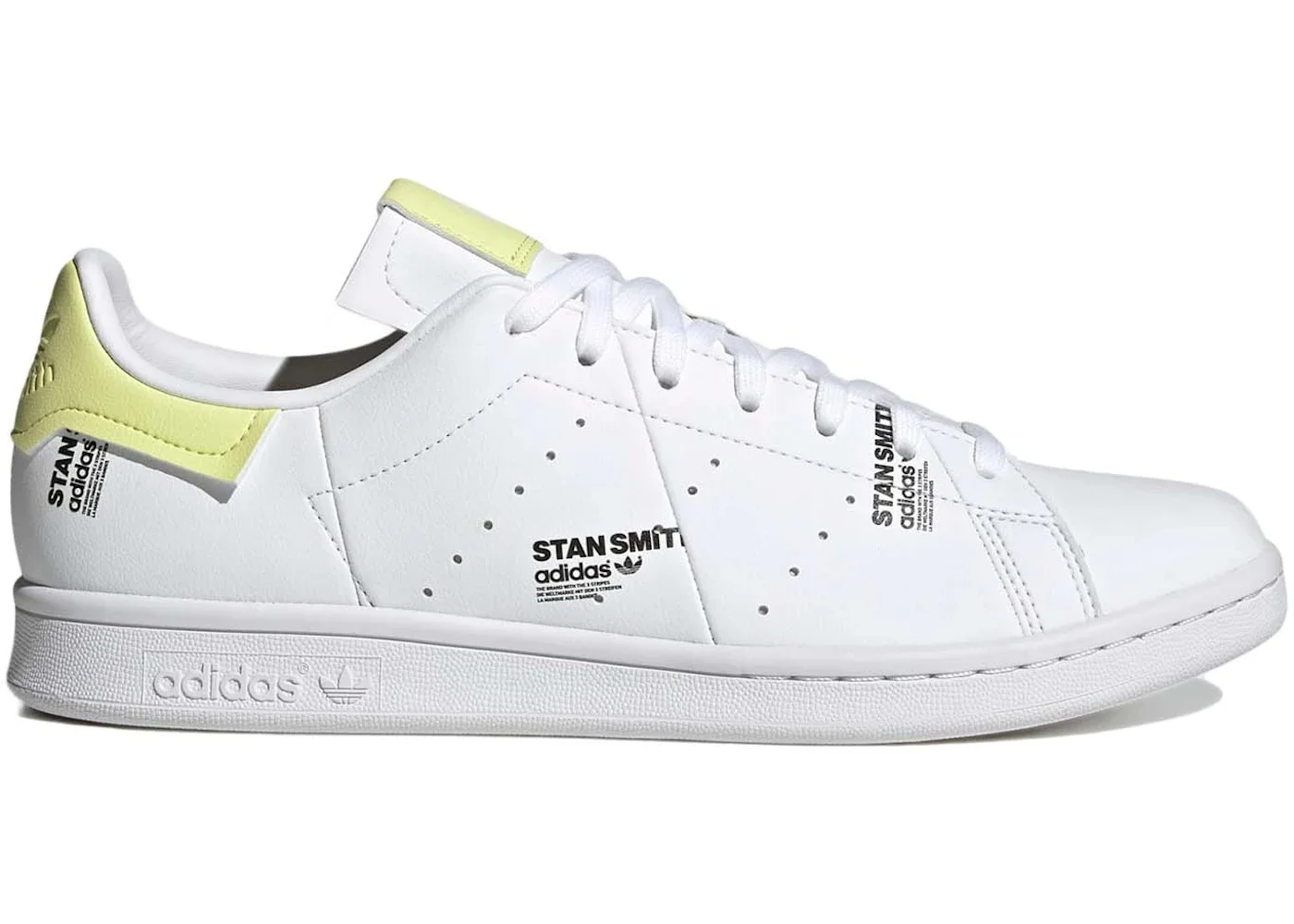 adidas Stan Smith Digital Prints White Pulse Yellow - 1