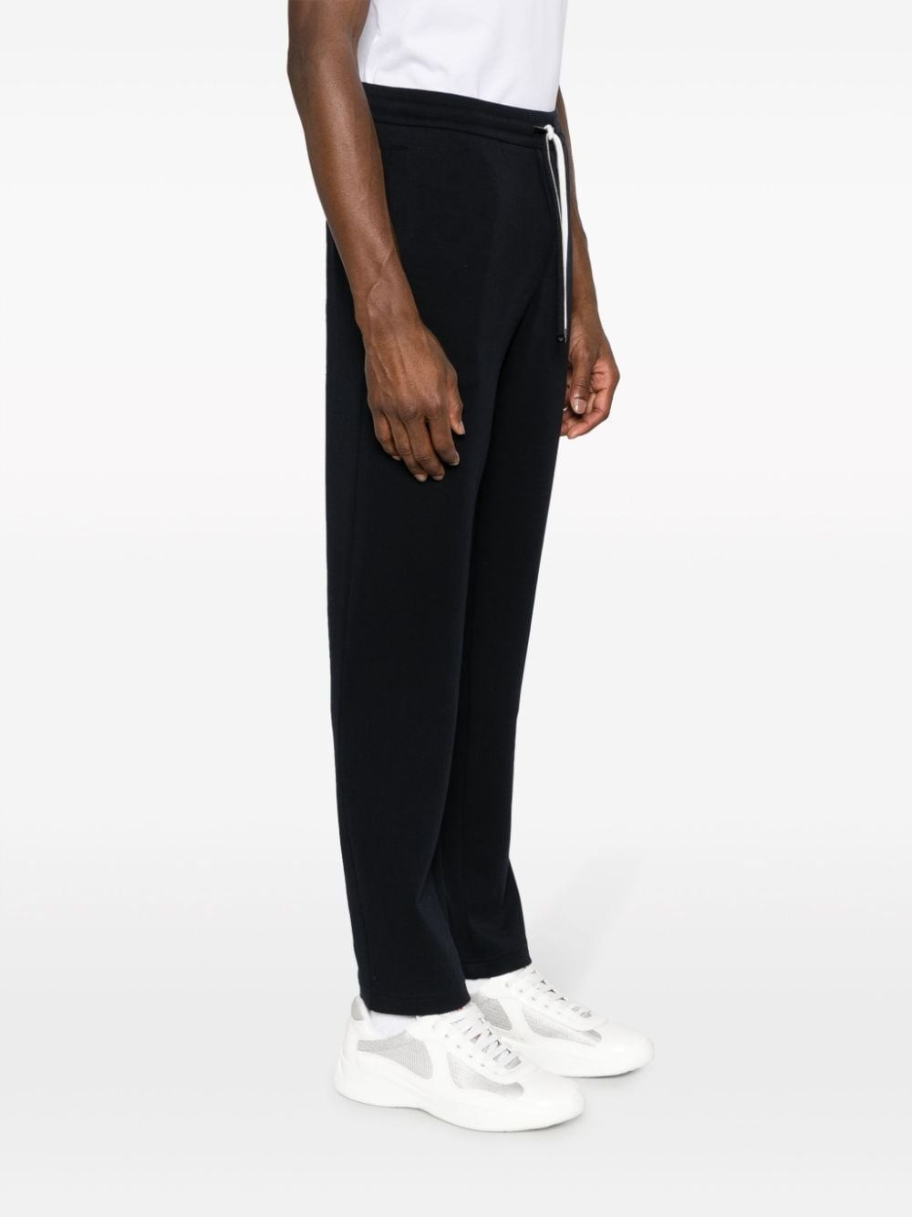 logo-patch track trousers - 3