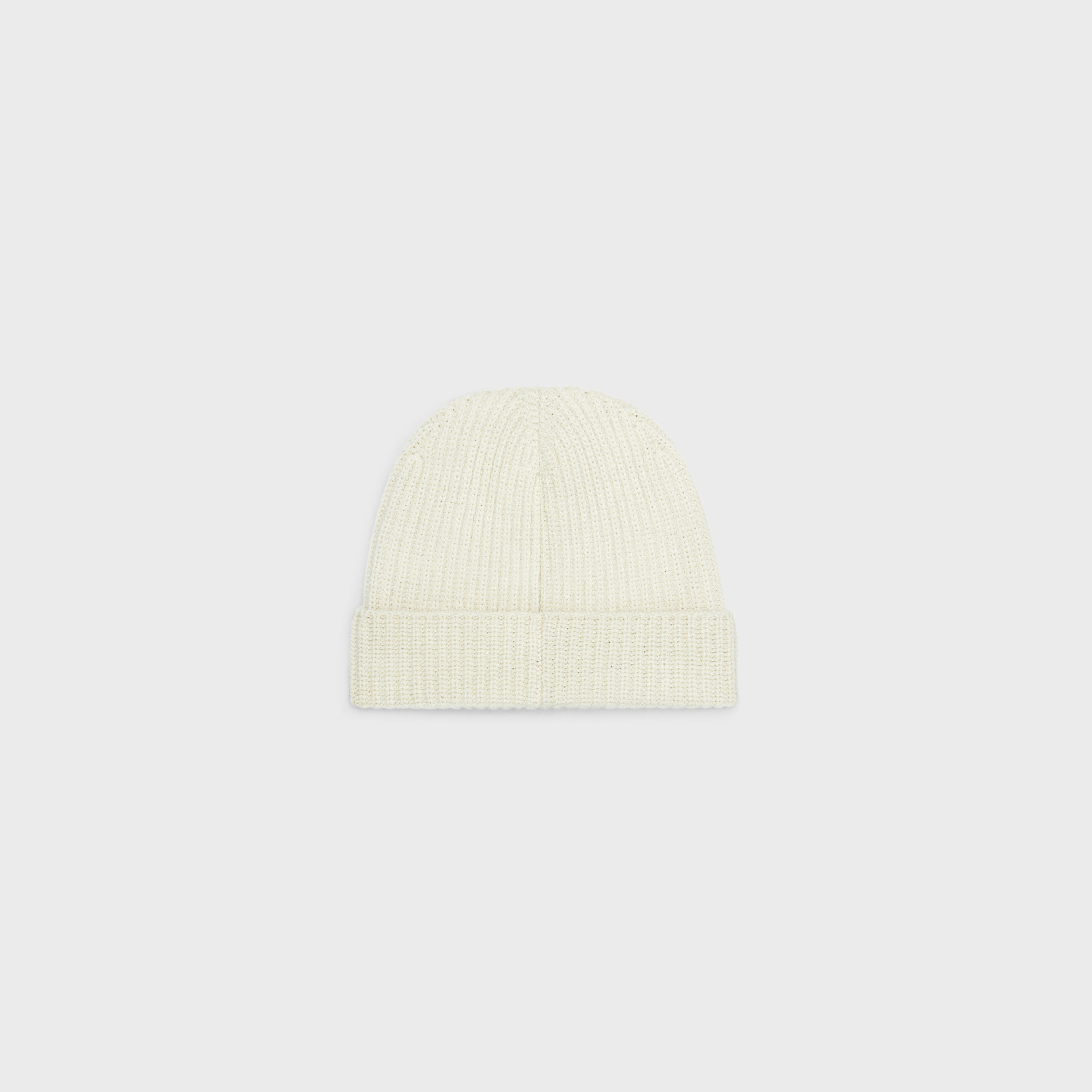 celine beanie in ribbed wool - 2