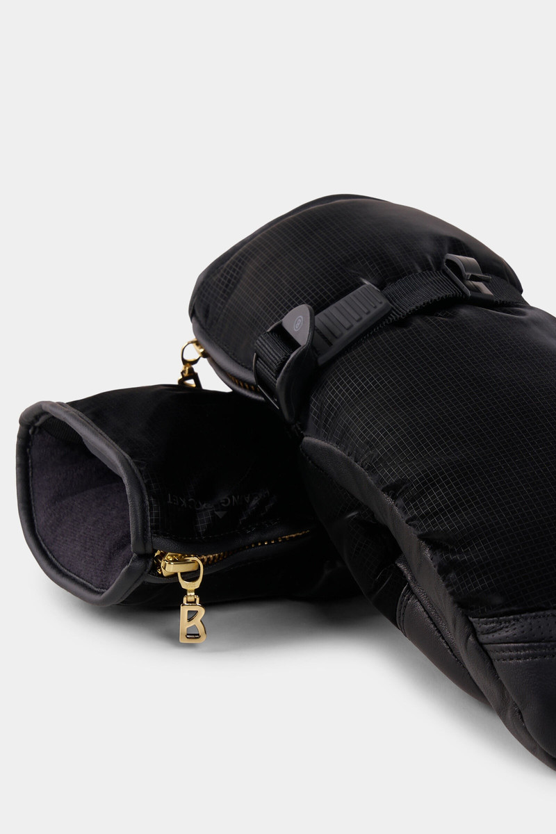 BOGNER 007 Flora Mittens in Black outlook