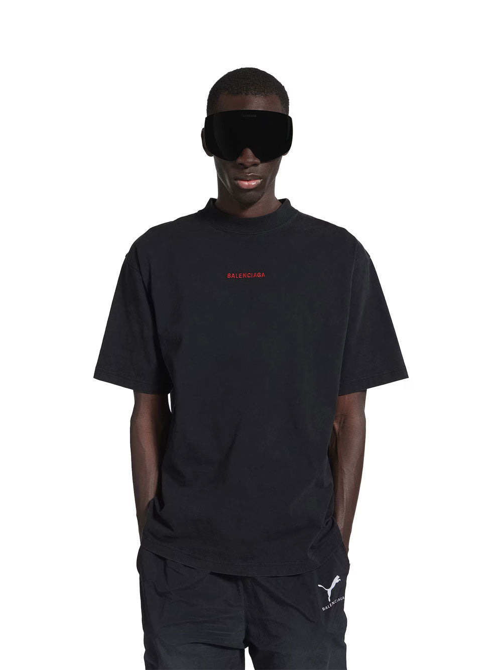 Balenciaga Back Medium Fit T-Shirt In Faded Jersey - 2