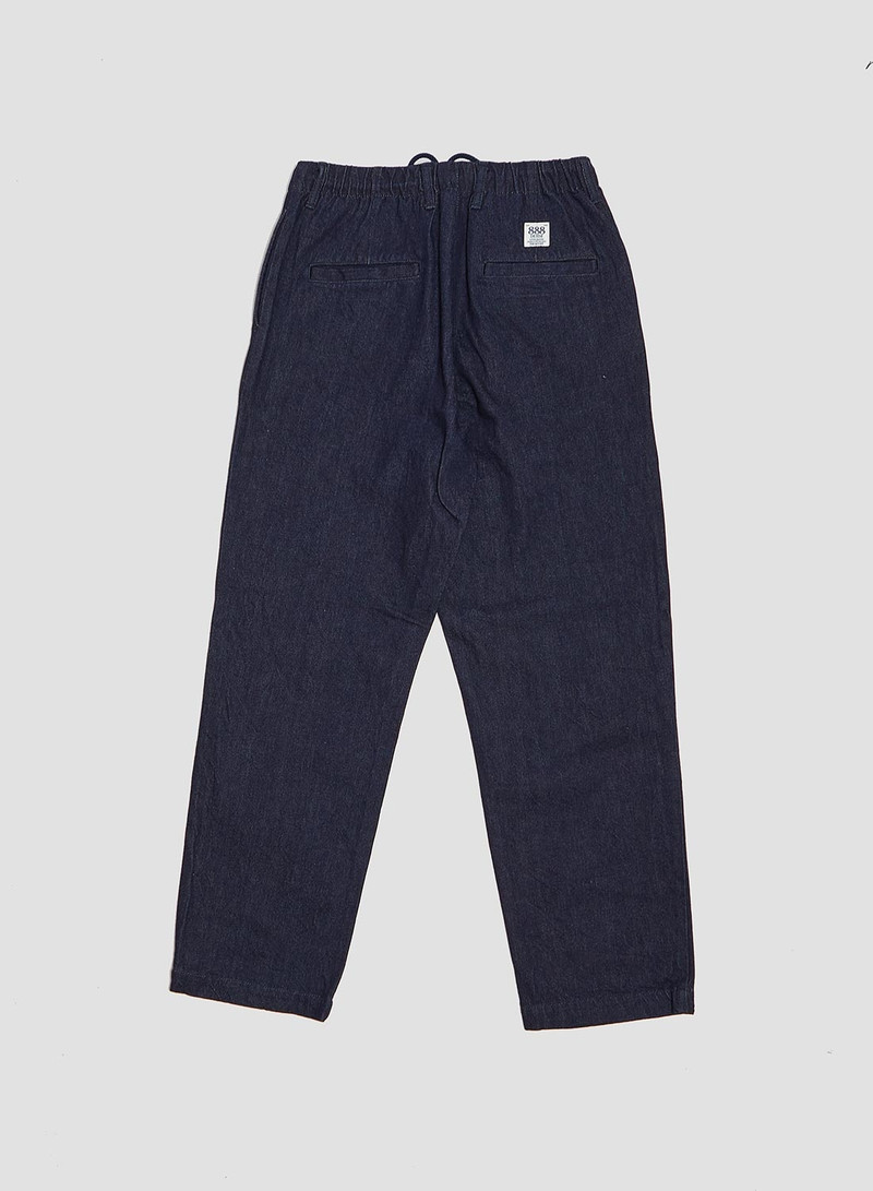 FOB Factory Denim Track Pants Indigo 4