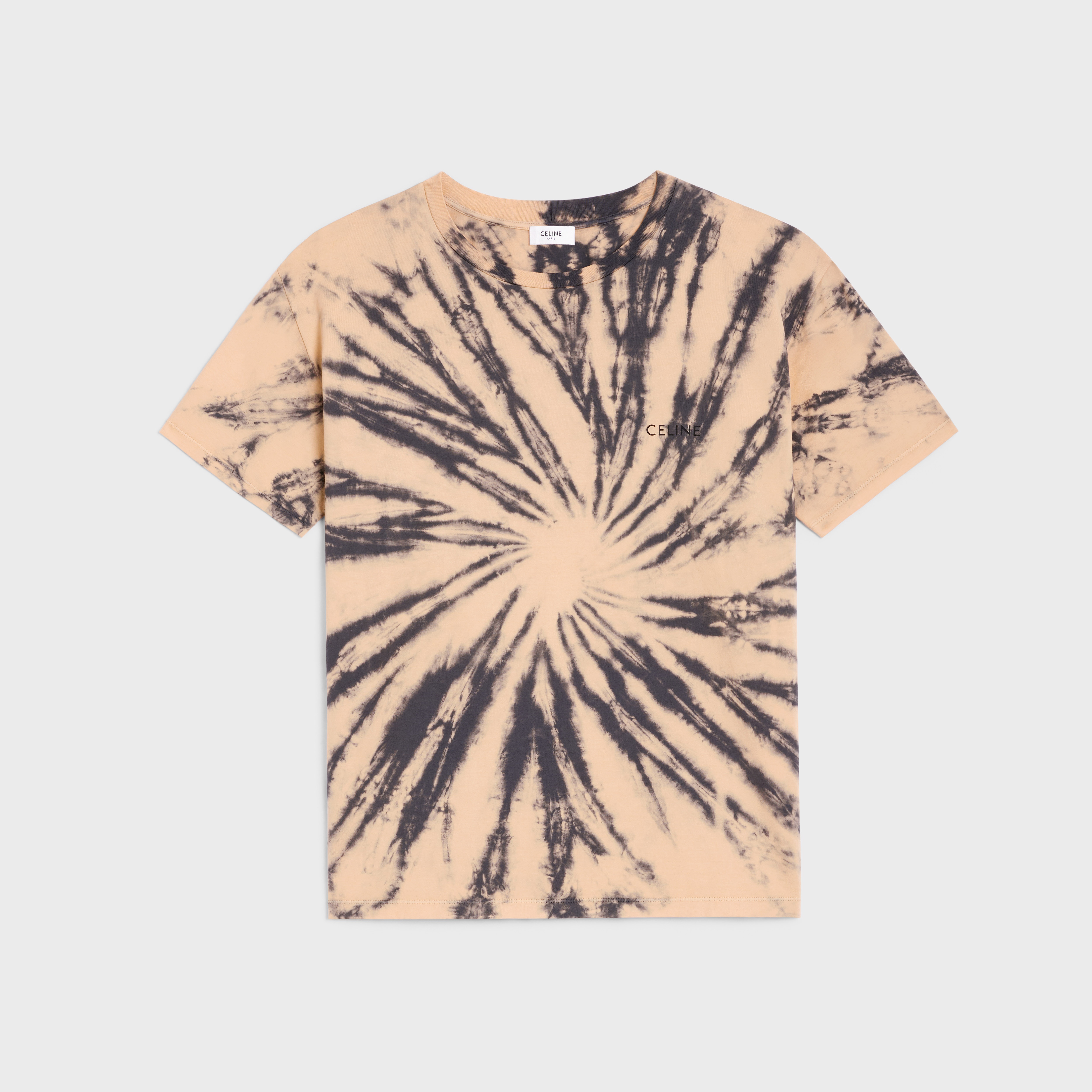 Celine loose t-shirt in tie-dye cotton - 1