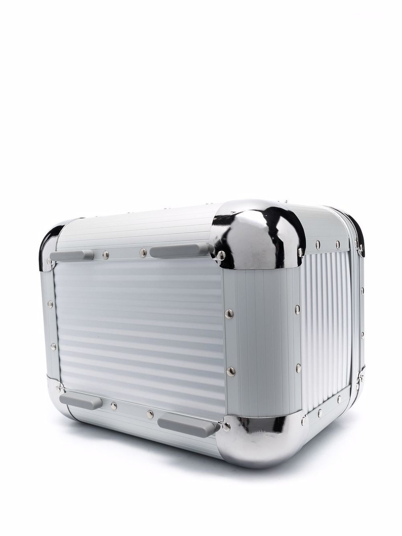 Bank S studded aluminium vanity case 4